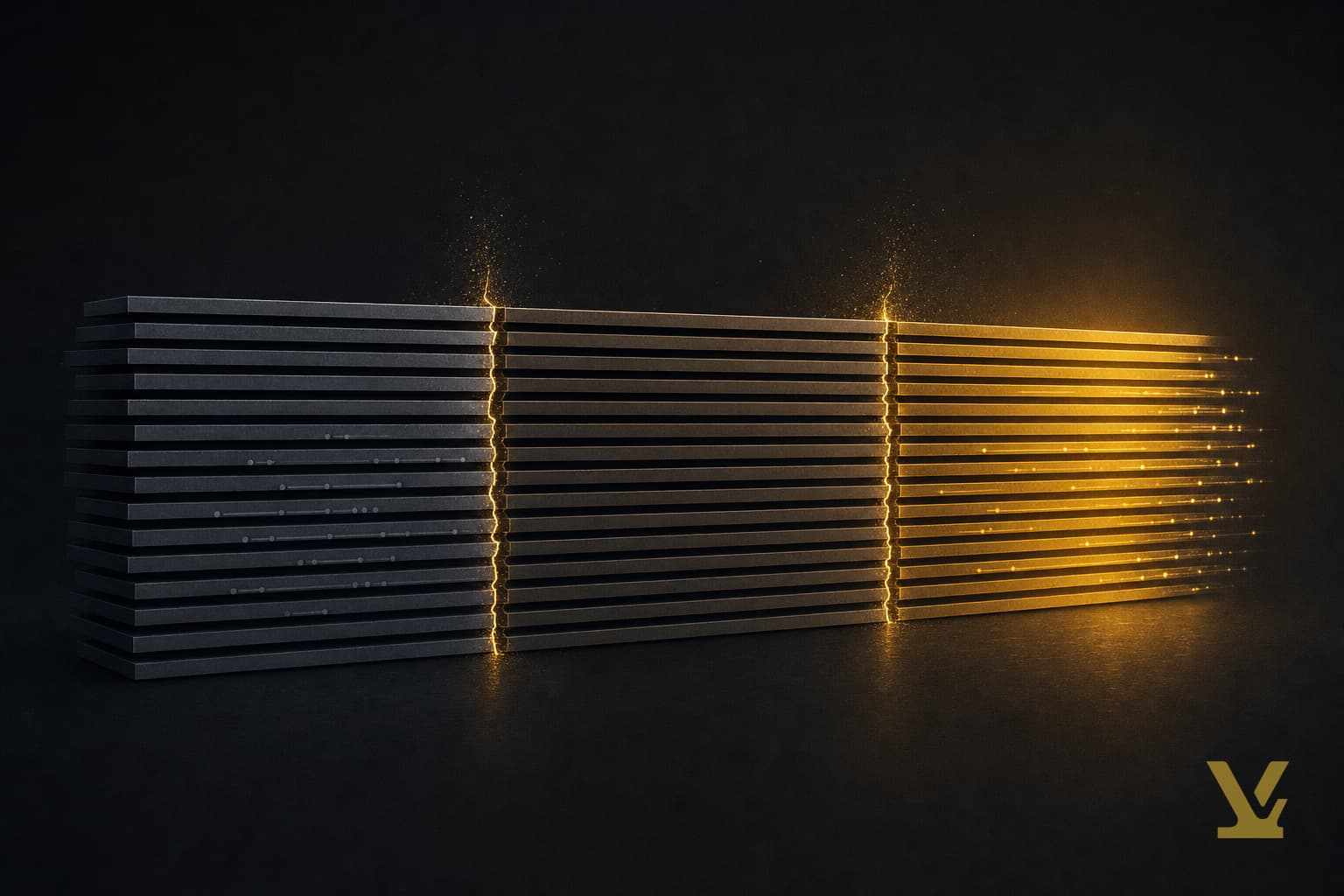 Timeline of stored keyword data rows split by two dated collection-method breaks